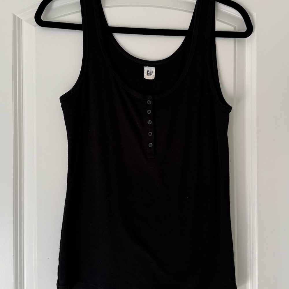 GAP Women's Classic Black Tank Top